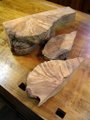 Maple Burl Cutoffs Piece to Resaw